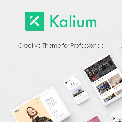 Kalium – Creative Theme for Professionals – Best GPL WordPress Bundle