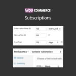 WooCommerce Subscriptions 7.8.2