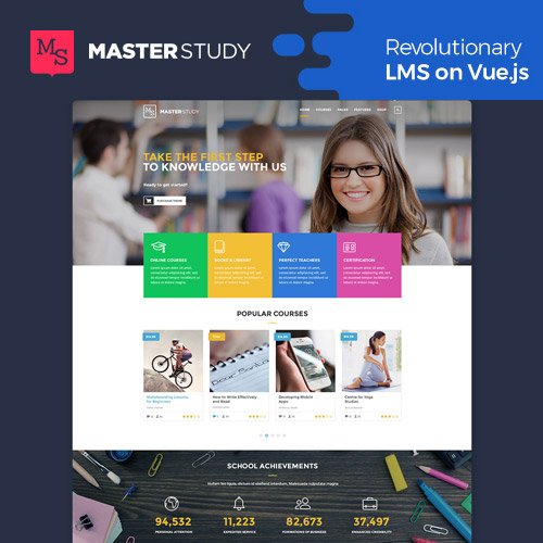 Masterstudy Education LMS WordPress Theme