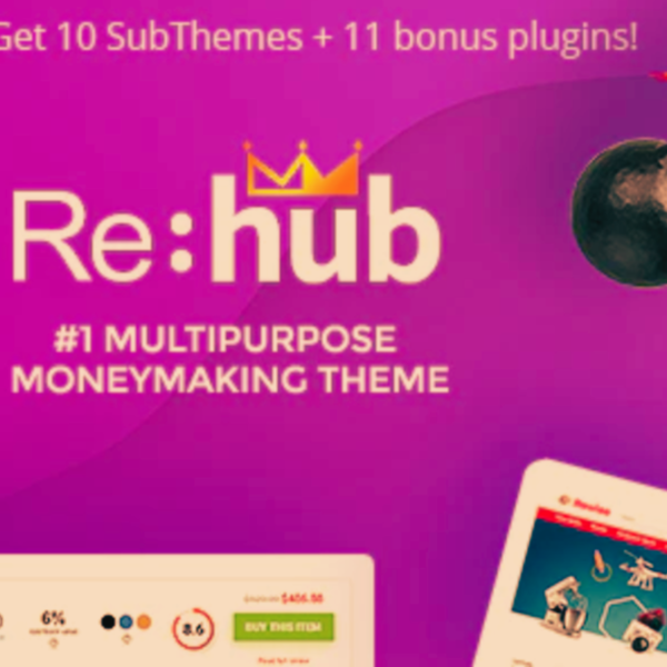 REHub – Price Comparison, Affiliate Marketing, Multi Vendor Store, Community Theme 19.9.9.7