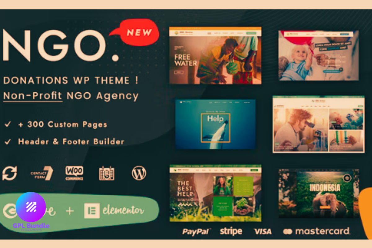 Ngo – Charity Donation WP 1.6