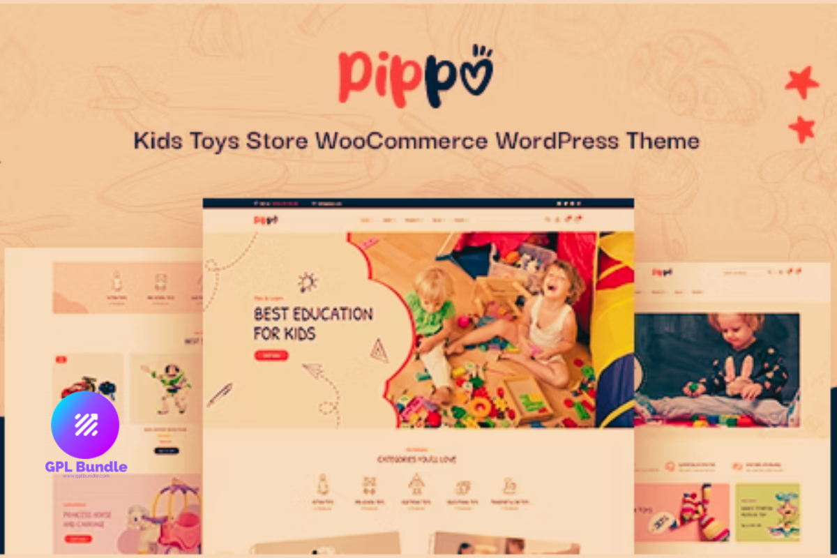 Pippo – Kids Toys Store WooCommerce WordPress Theme 1.3.1