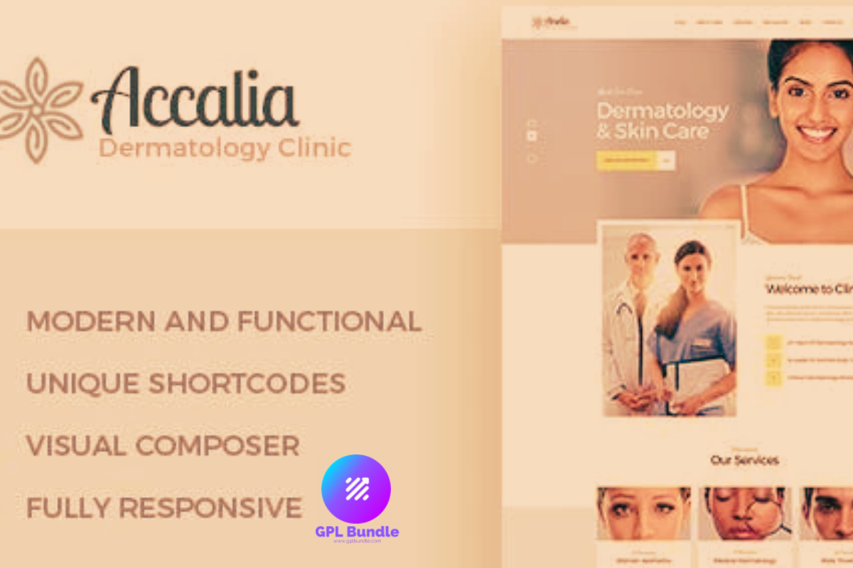 Accalia Dermatology Clinic WordPress Theme 1.5.1