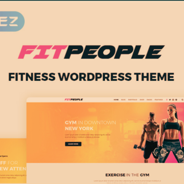 FitPeople - Fitness Elementor WordPress Theme 1.0.1