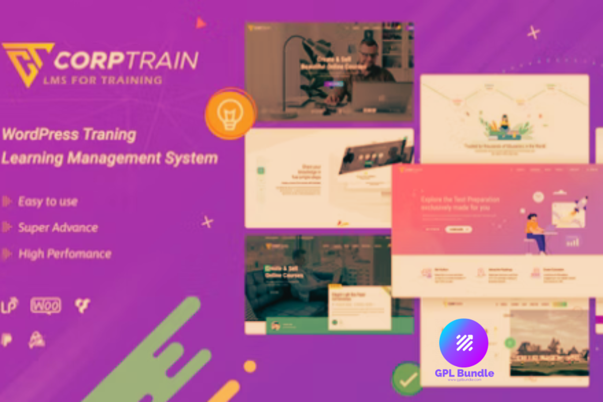 CorpTrain Corporate Training WordPress Theme
