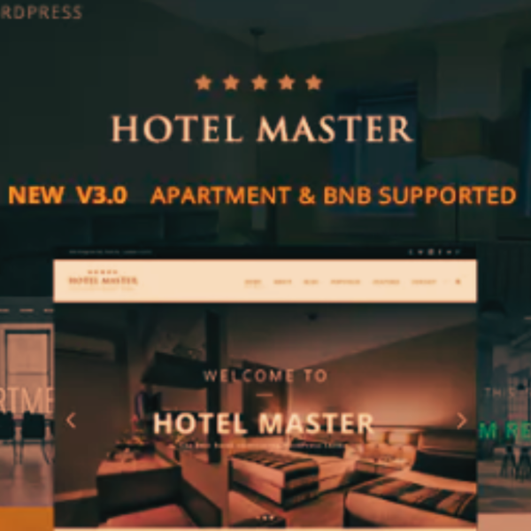 Hotel WordPress Theme For Hotel Booking | Hotel Master 4.2.4