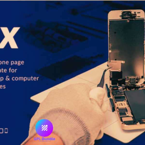iFix – Phone, Tablet & Electronic Repair Service Responsive Muse Template